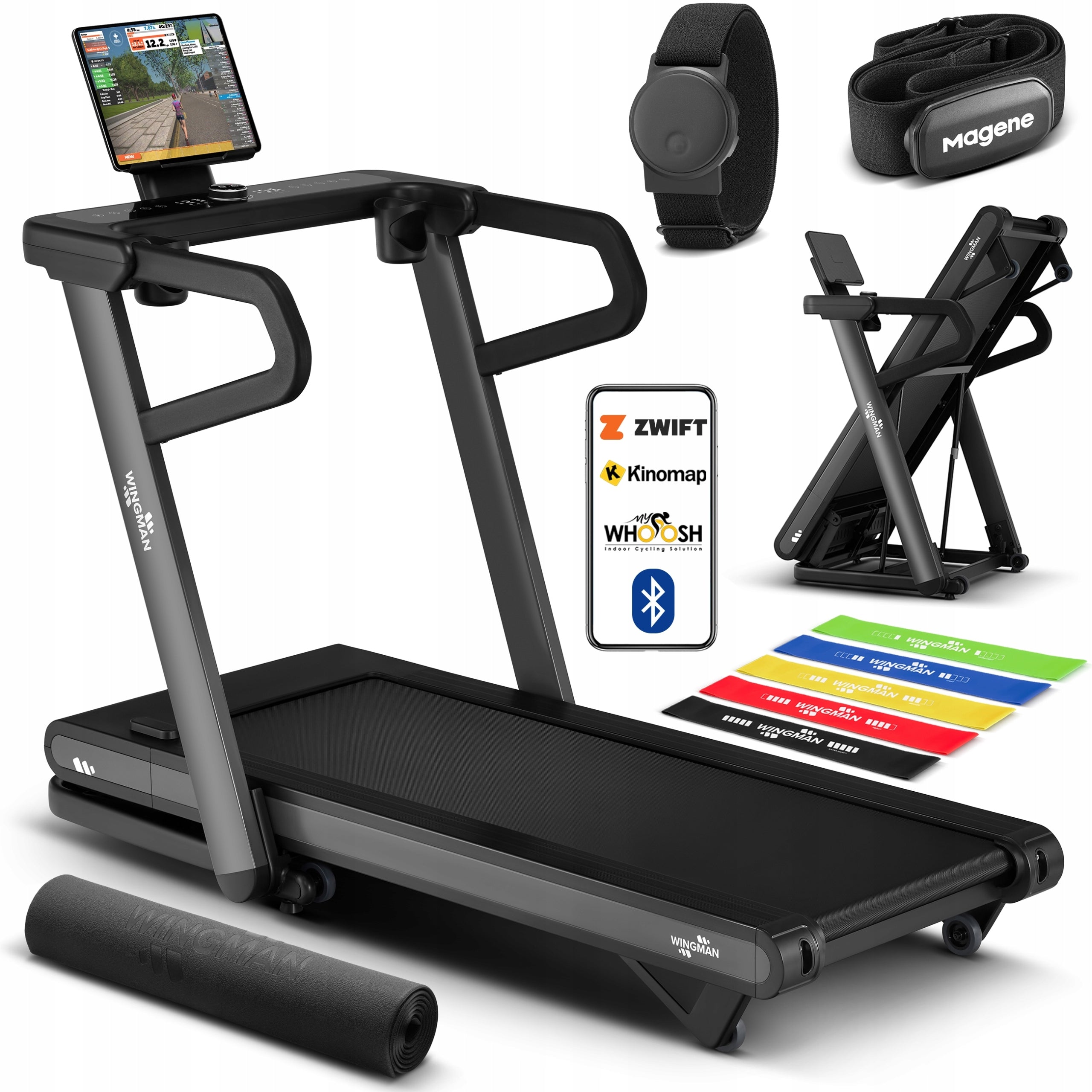 HOME TREADMILL TRX20 PRO | CUSHIONING | -3 +16% | KINOMAP ZWIFT