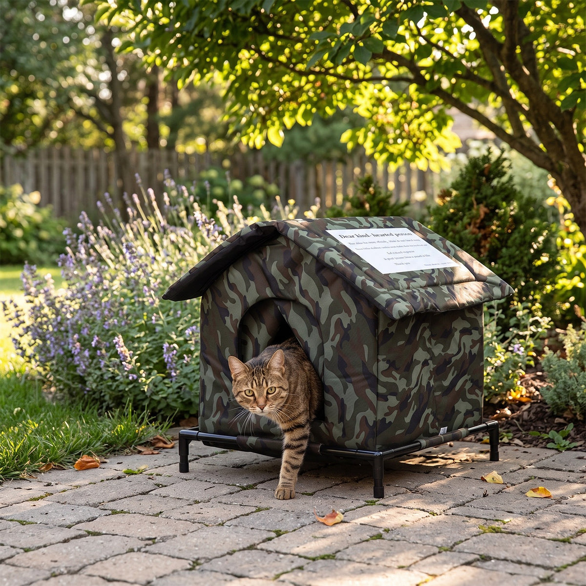 HOMELESS CAT HOUSE WATERPROOF OUTDOOR BED 42X42X42CM Manufacturer code 6PT5981isko