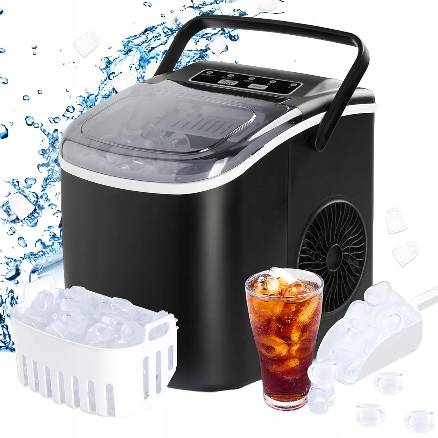 HOMEMADE ICE MAKER CUBE MACHINE EXPRESS ICE FOR DRINK
