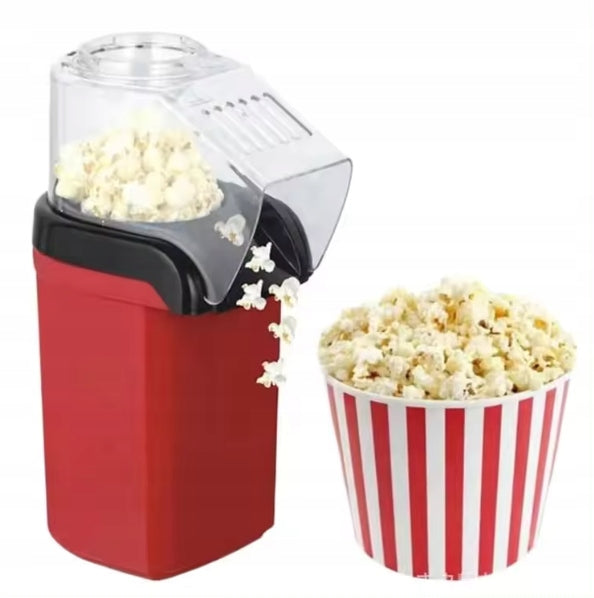 HOMEMADE MINI POPCORN MACHINE ELECTRIC FAT FREE + FREEBIES