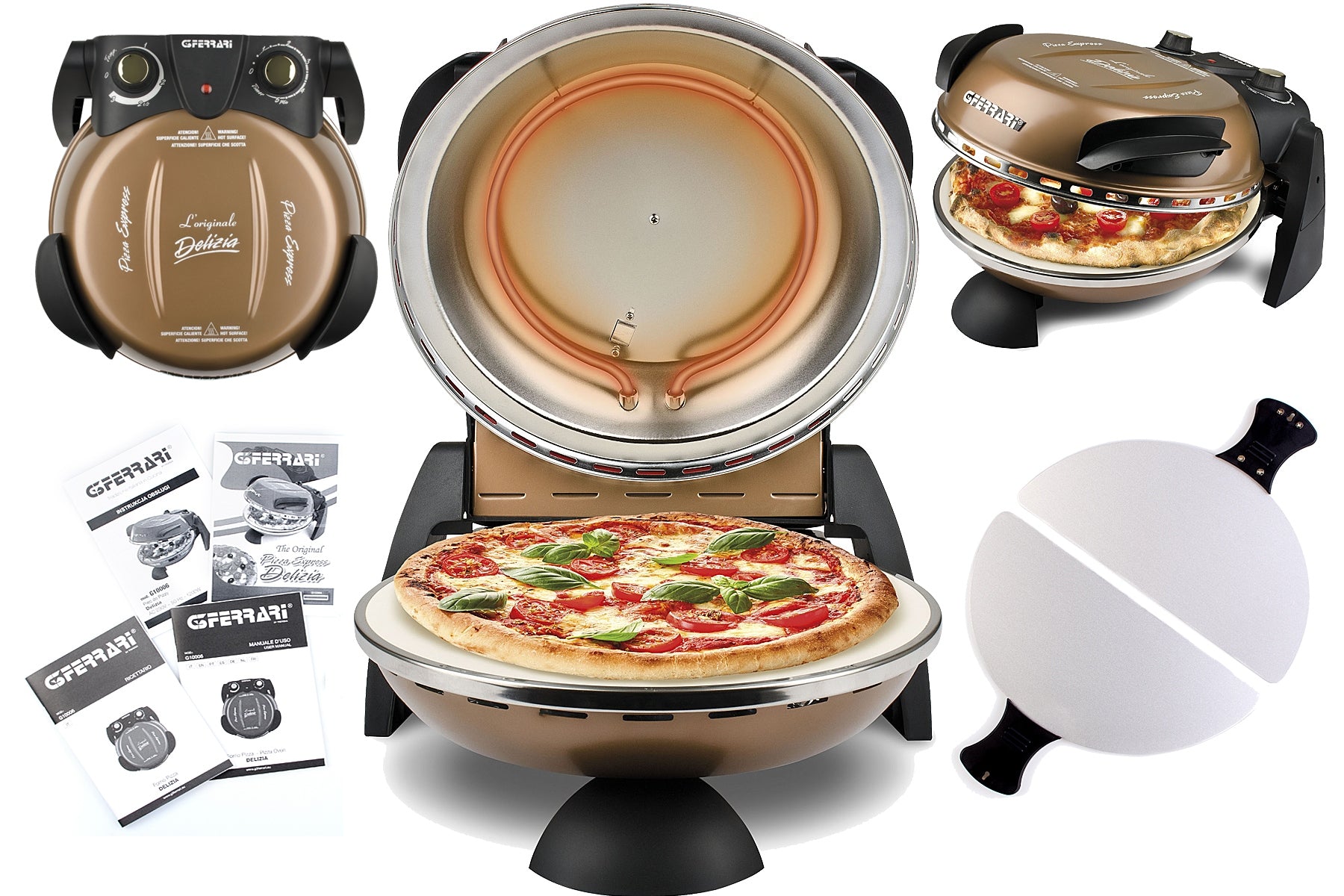 HOMEMADE PIZZA OVEN STONE 400°C STOVE original G3ferrari
