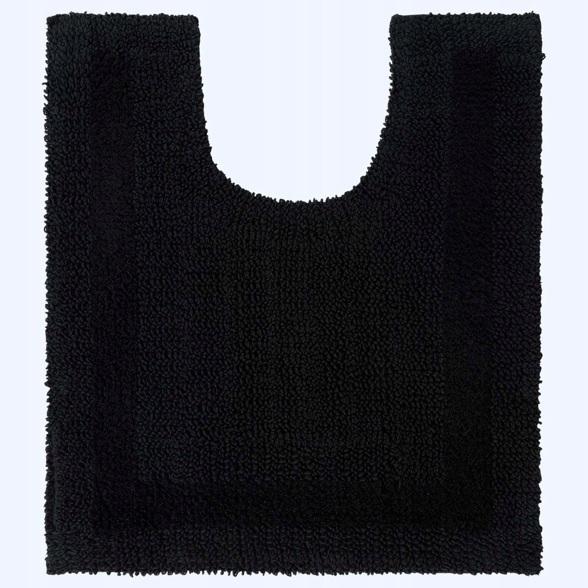 HOMESCAPES Luxury Reversible Bathroom Mat Set Black Brand no brand