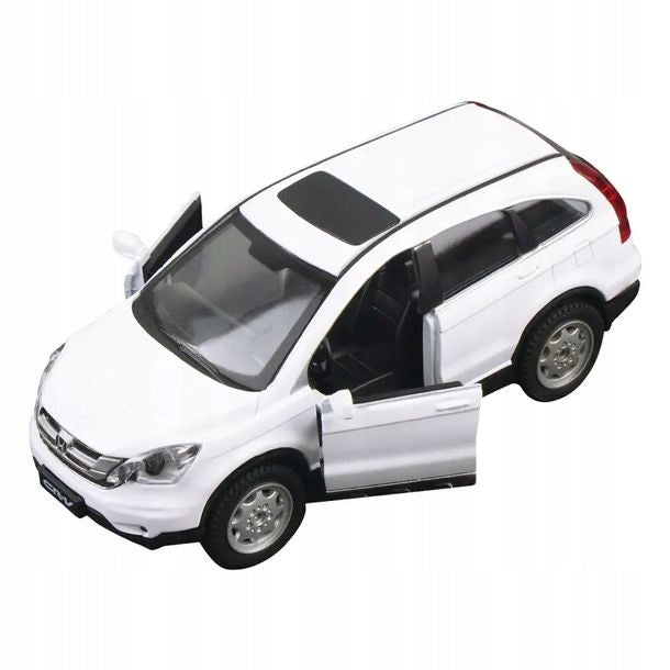 HONDA CRV METAL CAR MODEL 1:32 SOUND LIGHT WHITE GIFT