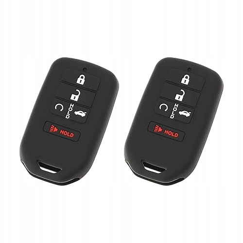 HONDA REMOTE CONTROL SILICONE COVER BLACK PROTECTIVE 2 PACK Silicone