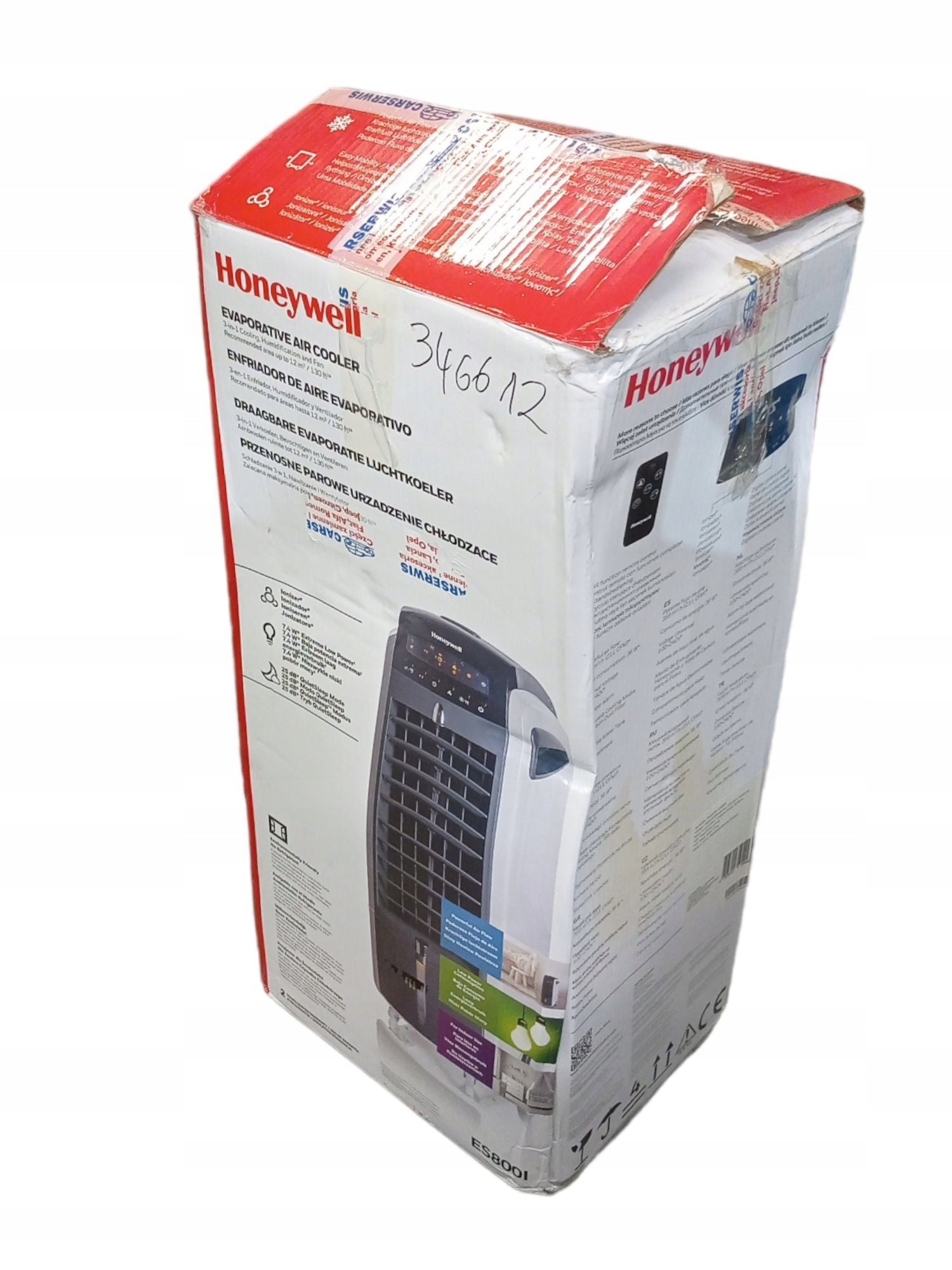 HONEYWELL ES800l Evaporative Climate Controller Premium Cooler Model Klimatyzator ewaporacyjny