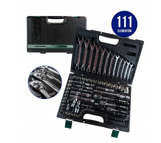 HONITON WRENCH TOOL SET 111el. HONIDRIVER 1/4, 3/8, 1/2 H4321 Brand Honiton
