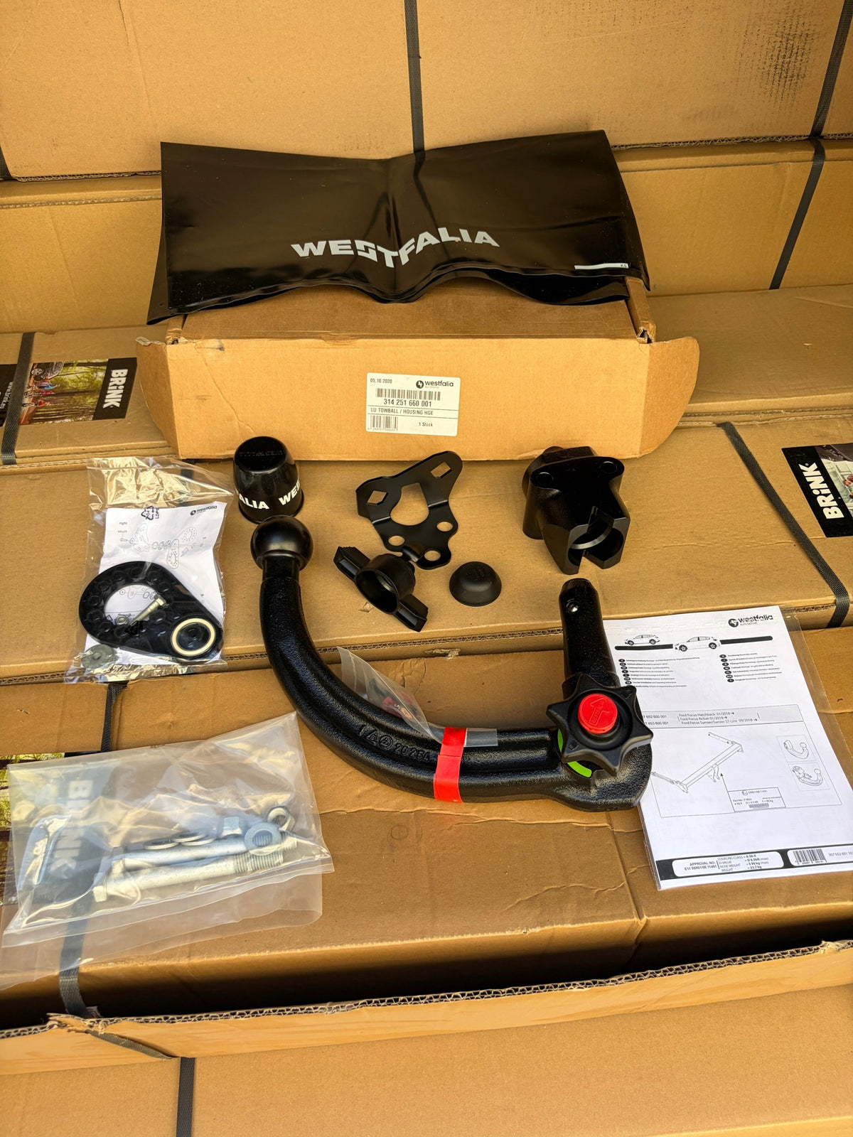 HOOK BALL FORD FOCUS NEW CLIP-IN WESTFALIA NEW 314251660001