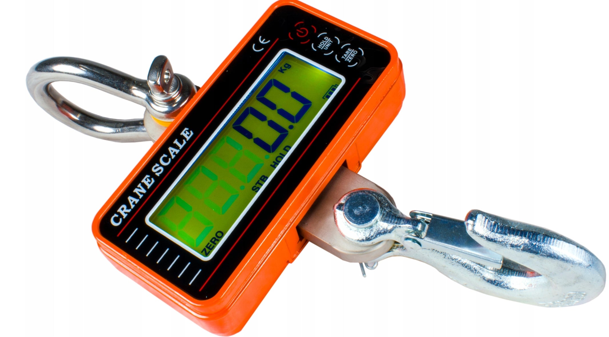 HOOK SCALE ELECTRONIC HANGING STORAGE 2T tons 2000kg LCD hook PILOT Scale type hook