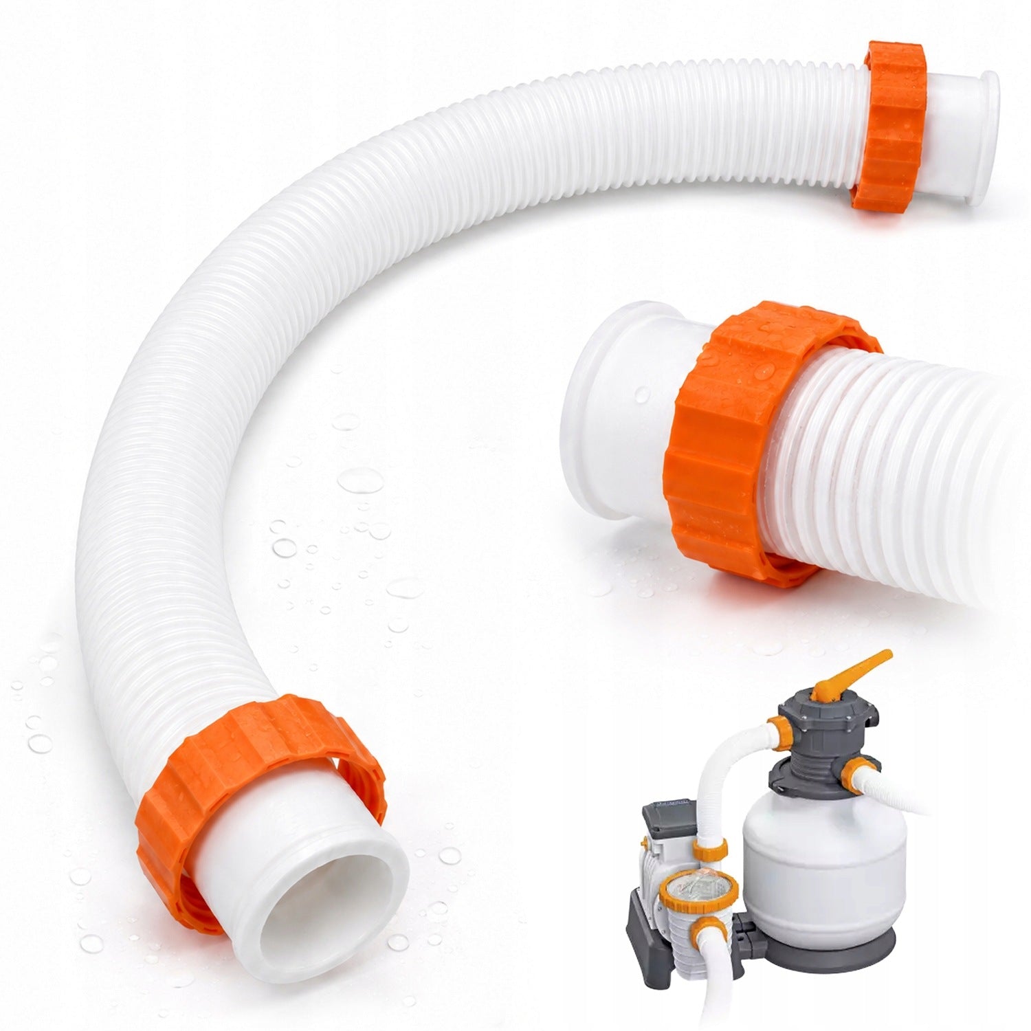 HOSE SHORT CONNECTOR PIPE FOR SAND PUMP 58499 BESTWAY FLOWCLEAR