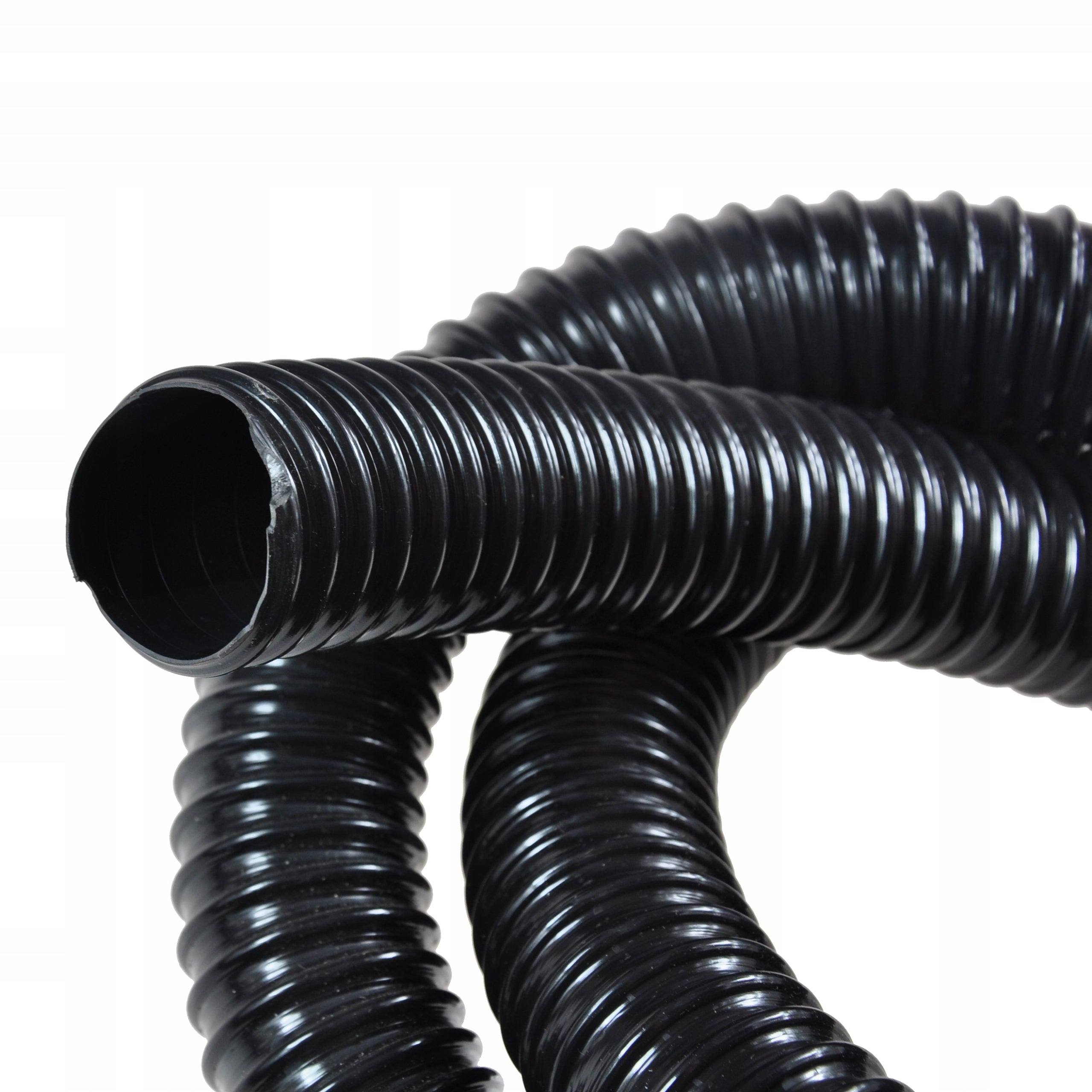 HOSE for RAINWATER COLLECTOR 38 mm BLACK NOTCHED for Meters