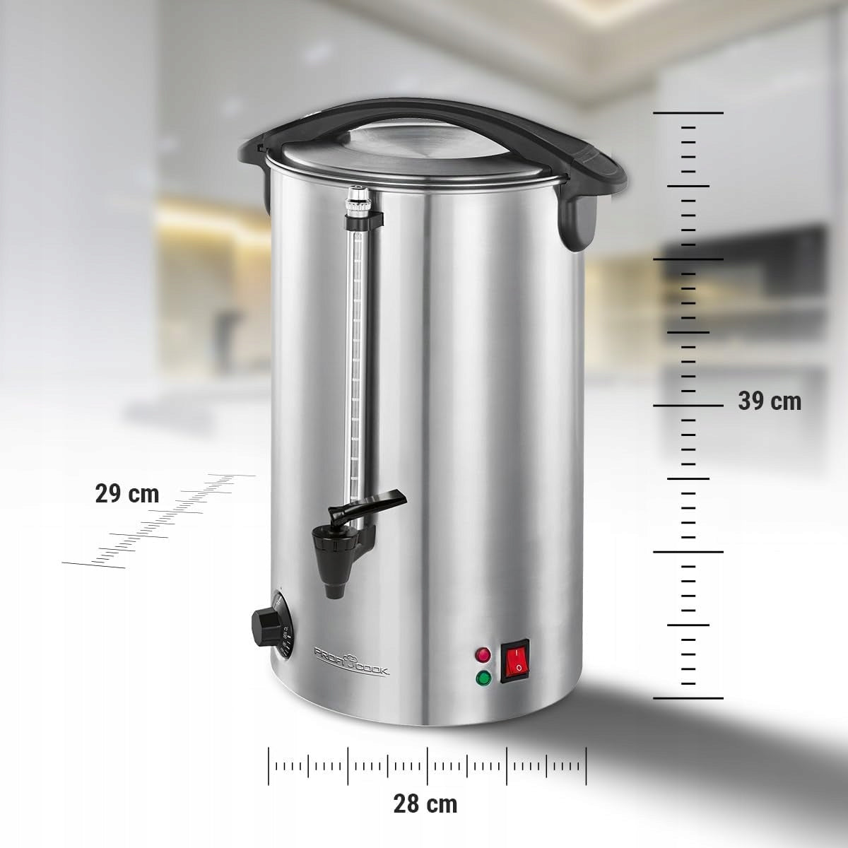 HOT BEVERAGE DISPENSER 7L 1500W STAINLESS STEEL 30-100°C PARTY Manufacturer code 5906307509800
