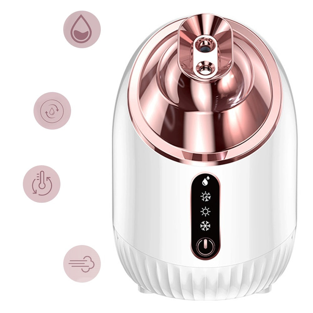 HOT COLD MIST ION FACE HUMIDIFIER 240ML STEAM SAUNA SPA Brand no brand