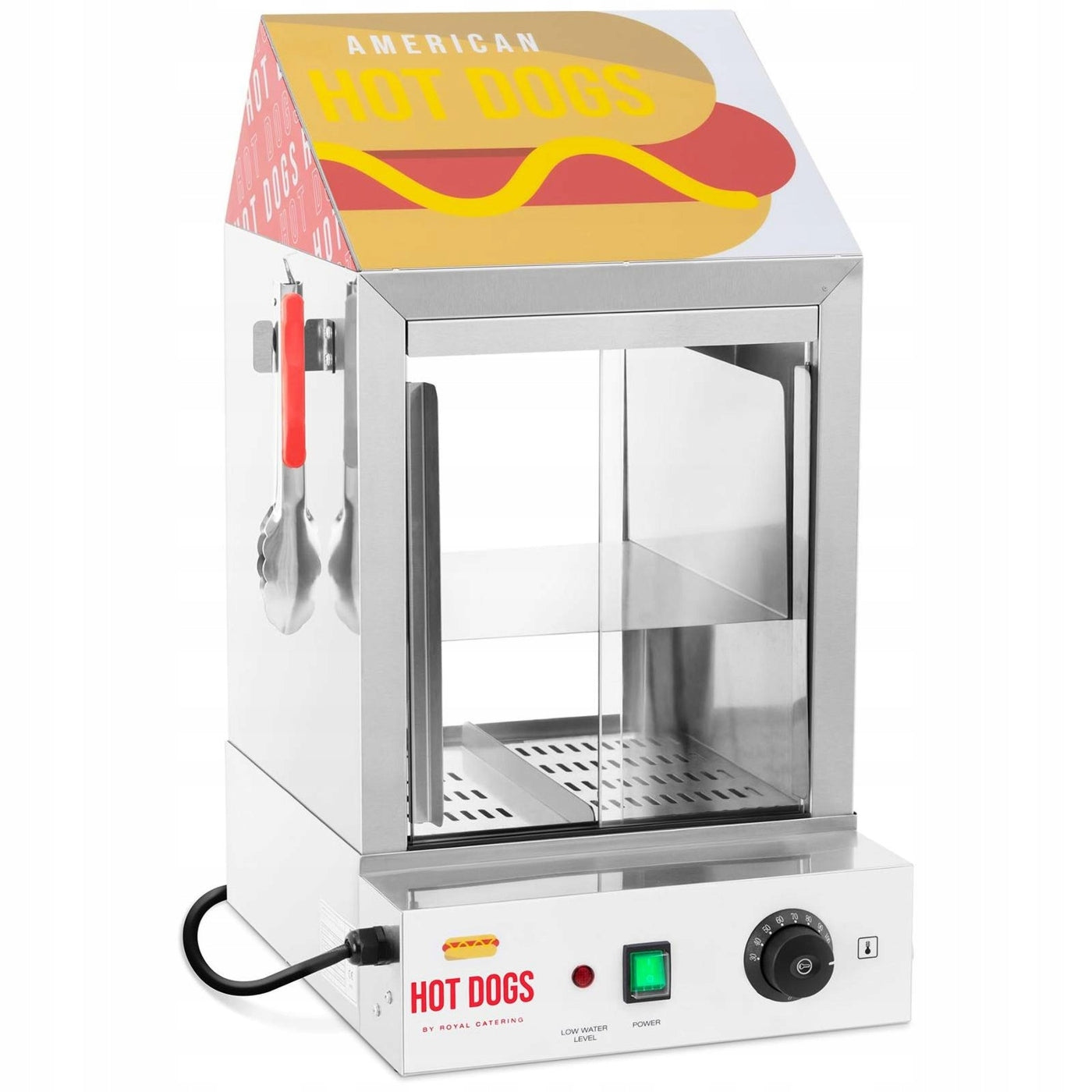 HOT DOG WARMER - 100 SAUSAGES / 25 ROLLS