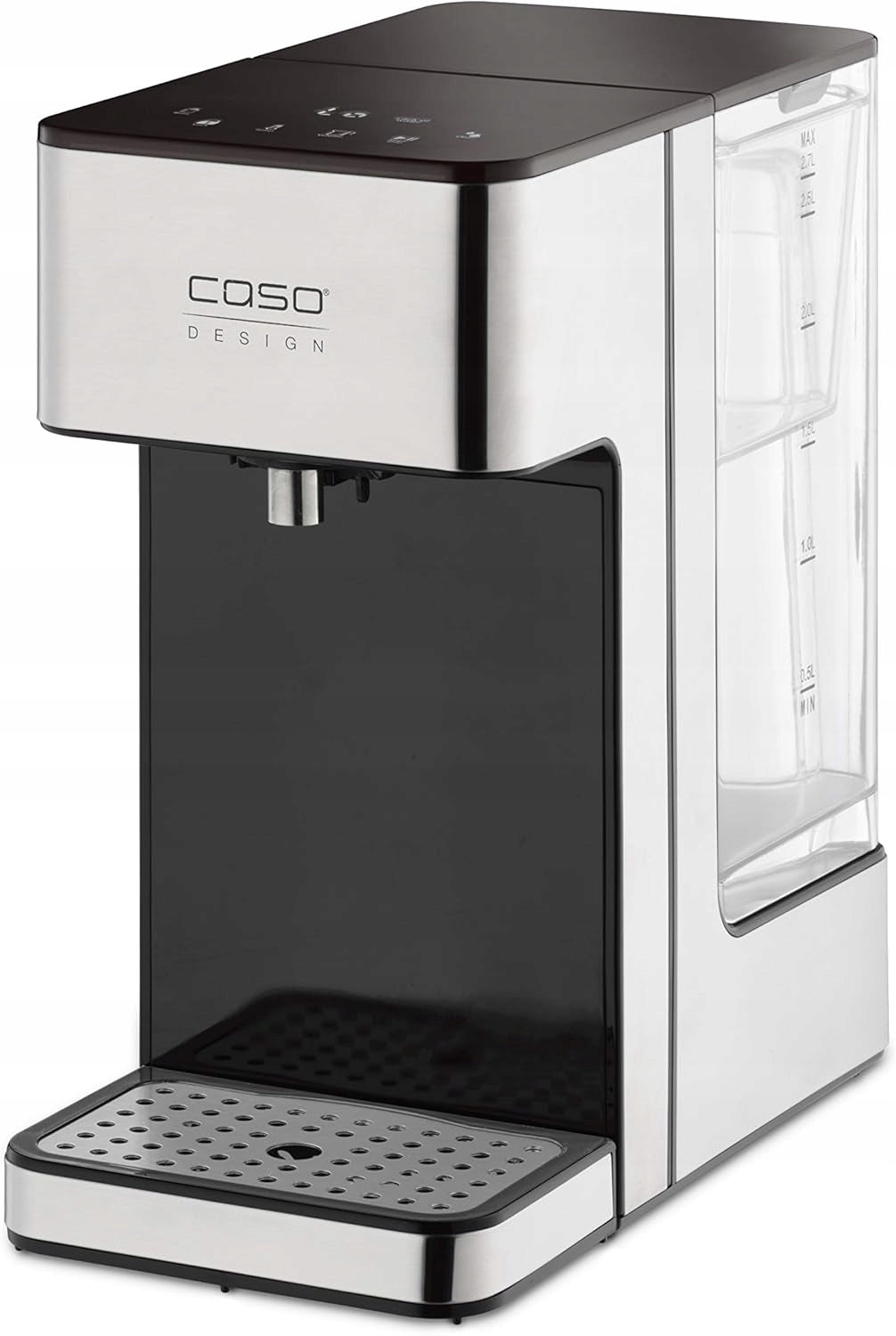 HOT WATER DISPENSER 2,7L 2600W 7 TEMPERATURES ENERGY SAVING BLACK SILVER