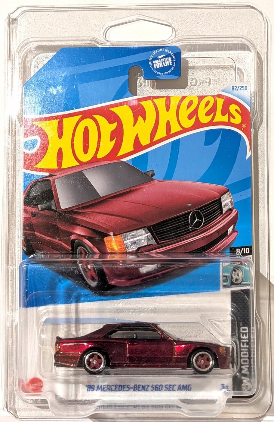 HOT WHEELS 89 MERCEDES BENZ 560SEC AMG SUPER TREASURE HUNT STH 1:64 NEW!! Brand Hot Wheels