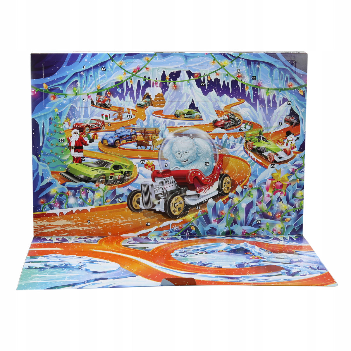 HOT WHEELS ADVENT CALENDAR 2026 24 surprises, 10 cars Packaging status original