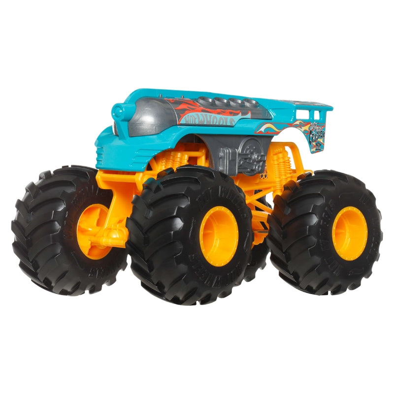 HOT WHEELS MONSTER TRUCKS VEHICLE CAR LARGE WEST COAST CRUSHER Brand Mattel