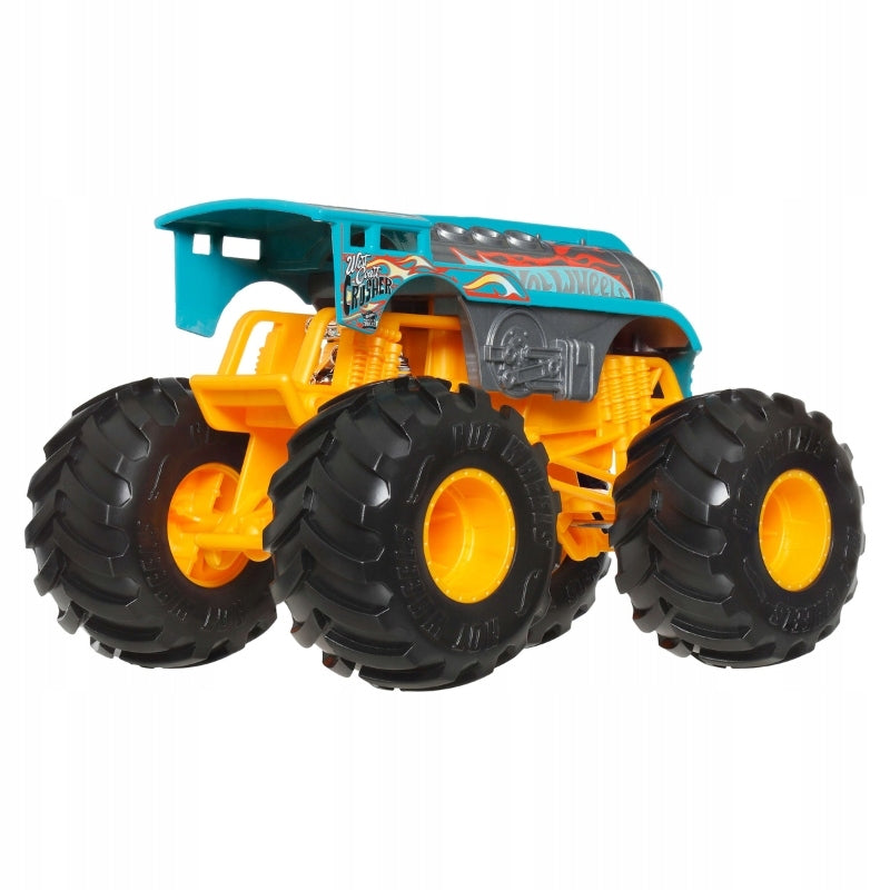 HOT WHEELS MONSTER TRUCKS VEHICLE CAR LARGE WEST COAST CRUSHER Manufacturer code JDR12