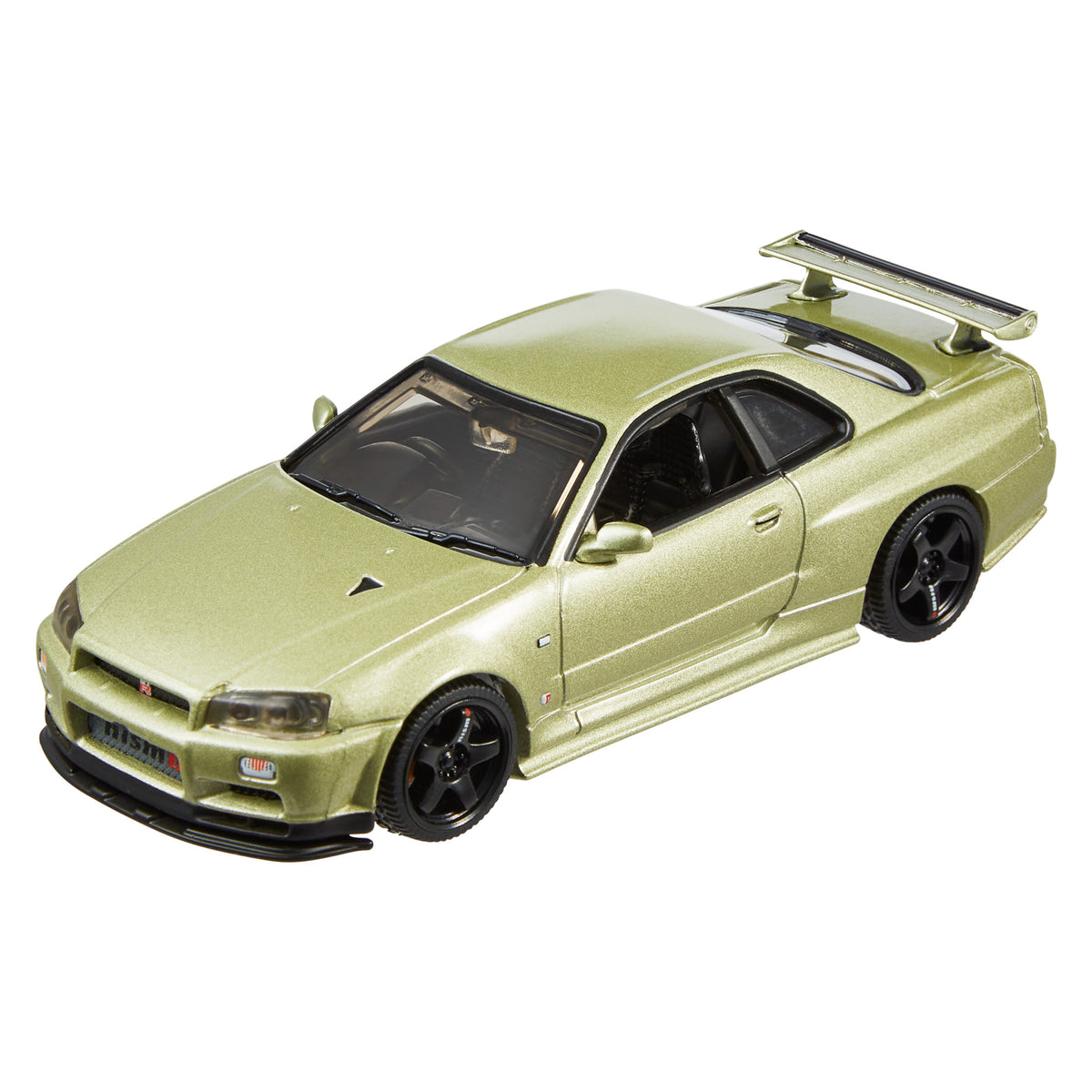 HOT WHEELS NISSAN SKYLINE GT-R BNR34 V-SPEC II 1:43 HMD47 NEW MODEL METAL Packaging status original