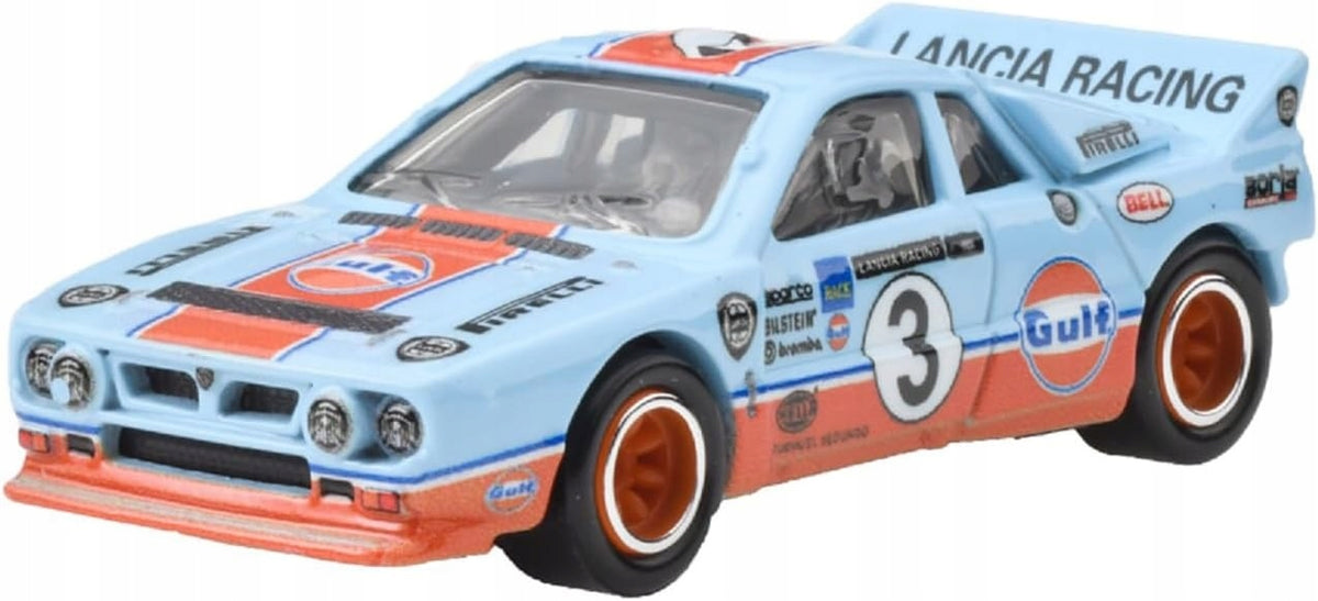 HOT WHEELS PREMIUM CULTURE CAR 2-Pack Lancia Rally 037 / Fiat 131 Abarth Packaging status original