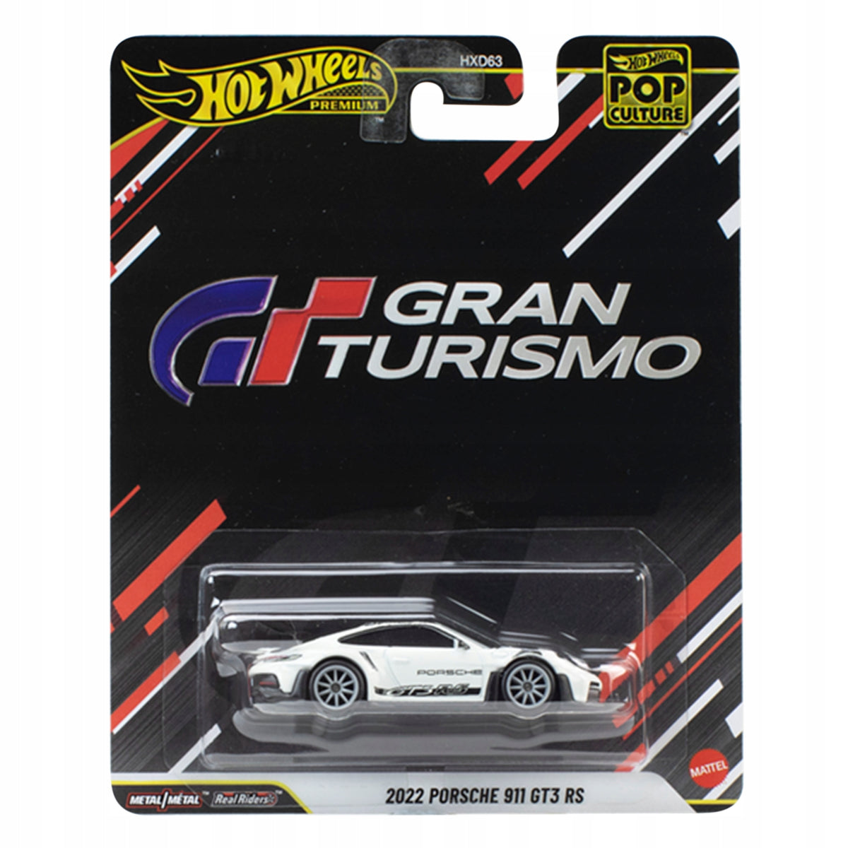 HOT WHEELS PREMIUM POP CULTURE GRAN TURISMO 2022 PORSCHE 911 GT3 RS