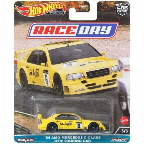 HOT WHEELS PREMIUM RACE DAY '94 AMG-Mercedes C-Class DTM Touring Car HKC62