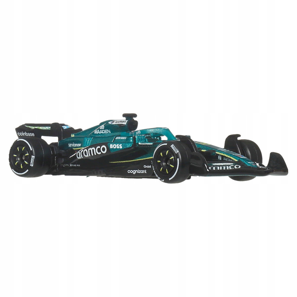 HOT WHEELS PREMIUM RACER FORMULA 1 2025 ASTON MARTIN LANCE STOLL #18 Manufacturer code JKD87