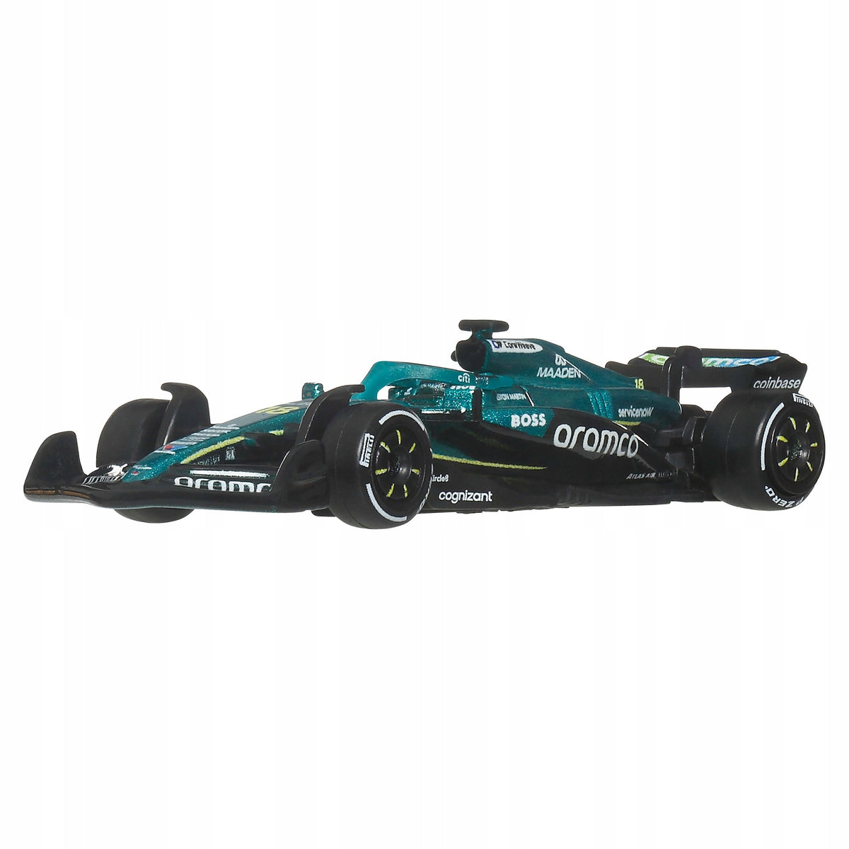 HOT WHEELS PREMIUM RACER FORMULA 1 2025 ASTON MARTIN LANCE STOLL #18 Packaging status original