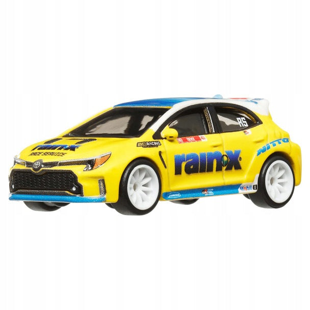 HOT WHEELS Premium Toyota GR Corolla Slide Street 2 3/5 Yellow Brand Hot Wheels