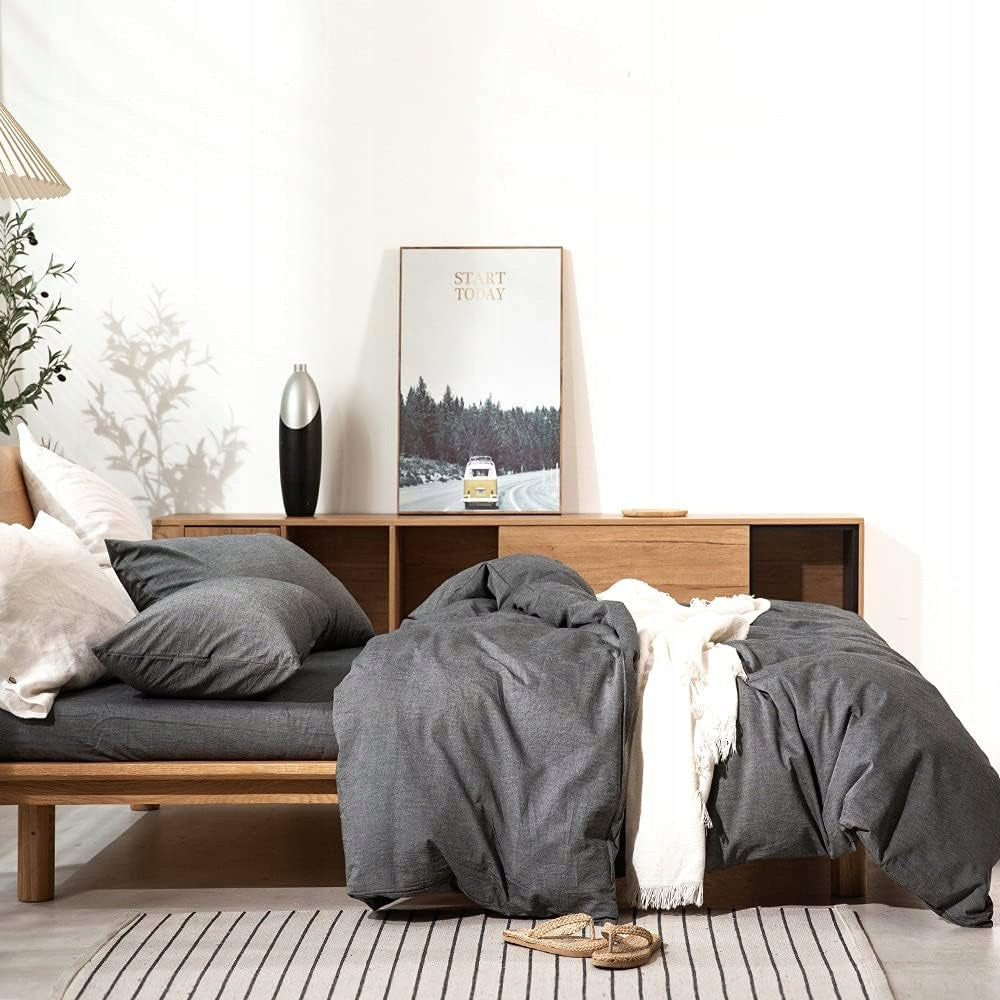 HOTEL BEDDING SET 160x200 + 2x PILLOWCASE COTTON COLOR HOTEL Poland Packaging status original