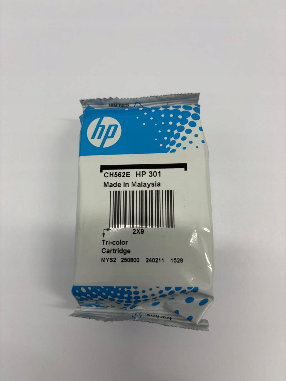 HP 301 CH562EE tricolour ink EAN (GTIN) 884962894507