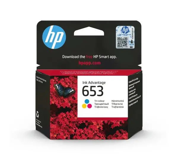 HP 653 3YM74AE ORIGINAL COLOR DeskJet Plus Ink Advantage 6000 6400