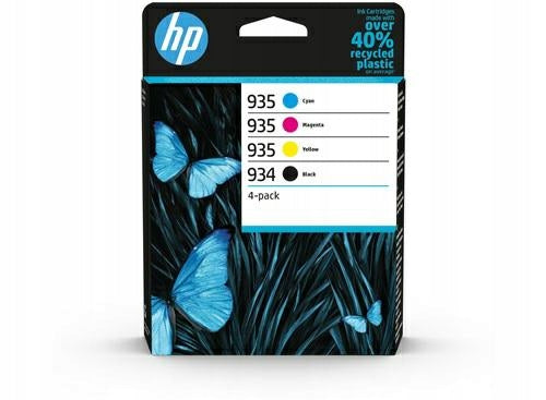 HP 934 Black + 935 CMYK 6ZC72AE OEM ,zwroty , przeterminowane , nowe Manufacturer code 6ZC72AE