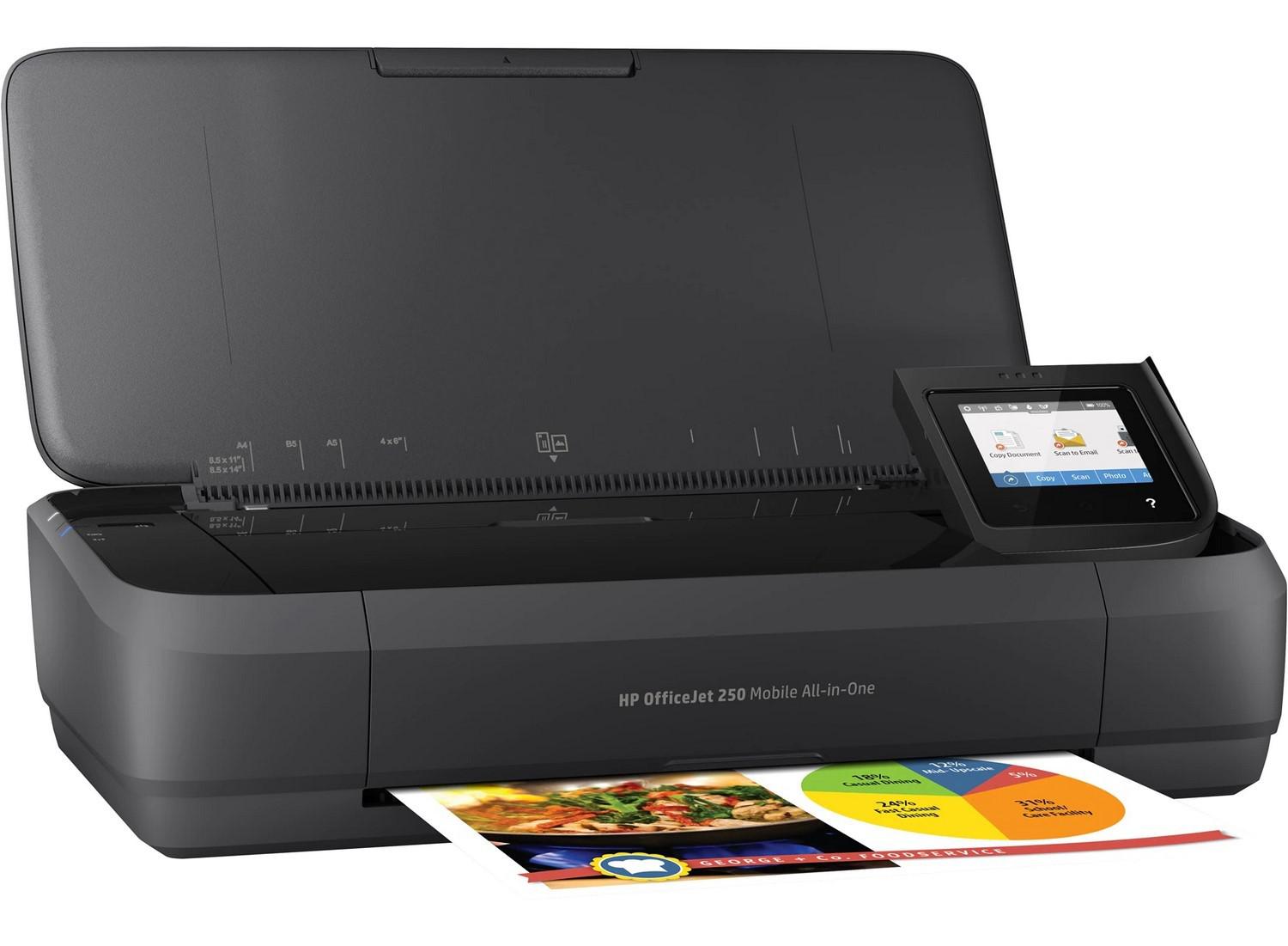 HP OfficeJet 250 Printer Instant Ink Packaging status original