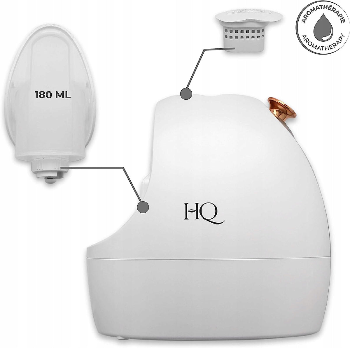 HQ Facial Sauna, Aromatherapy 1 Pack Power 2100 W