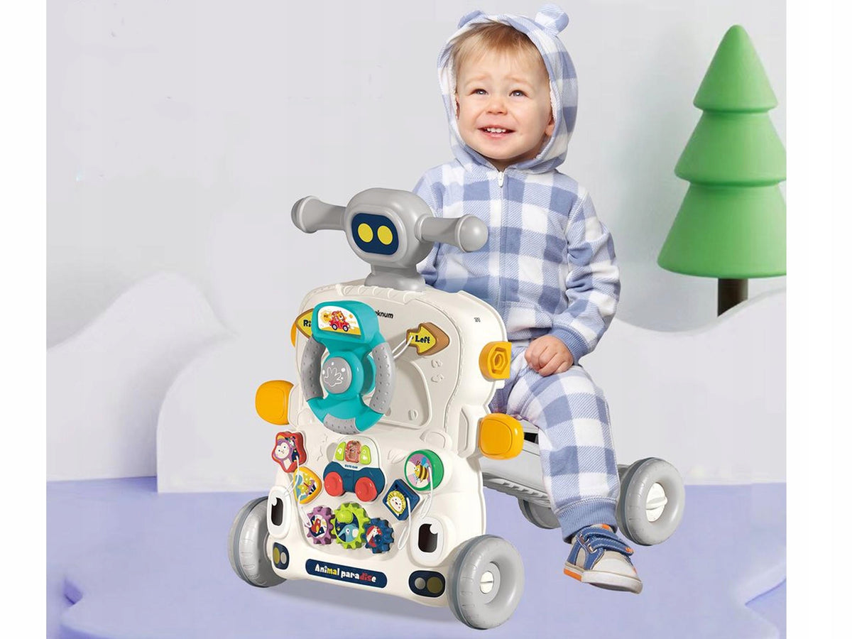 HQ Pusher Walker Interactive Educational Table Rocker Riding Toy 6in1 Packaging status original