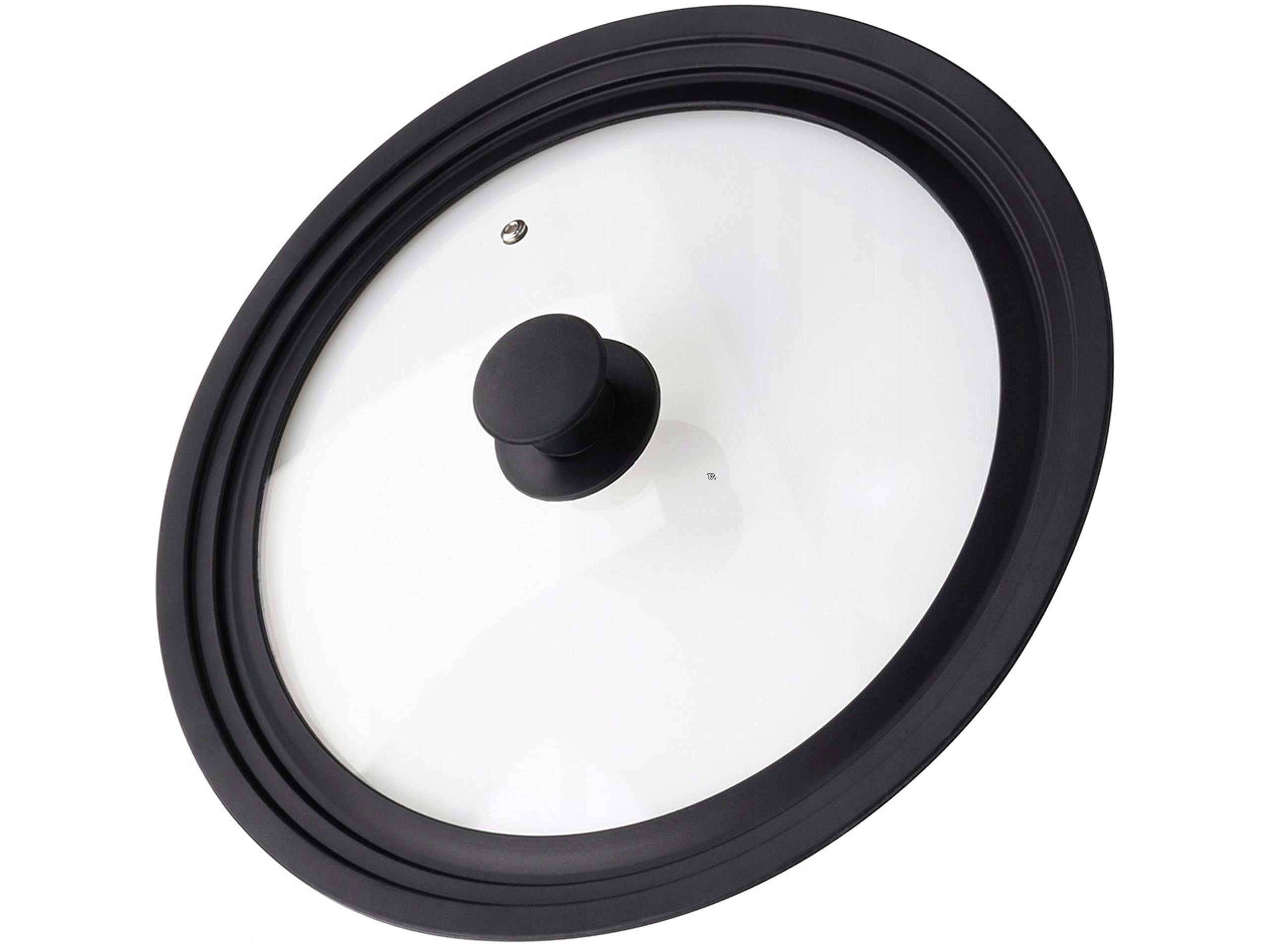 HQ SILICONE GLASS LID UNIVERSAL FOR POT PANS 28/30/32 CM