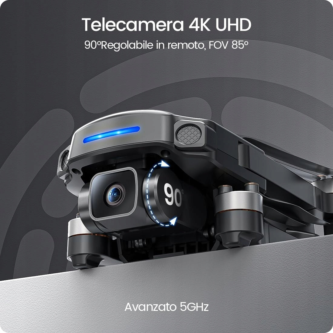 HS360S GPS drone with 4K camera, remote controlled quadrocopter with FPV transmission Manufacturer code 6241