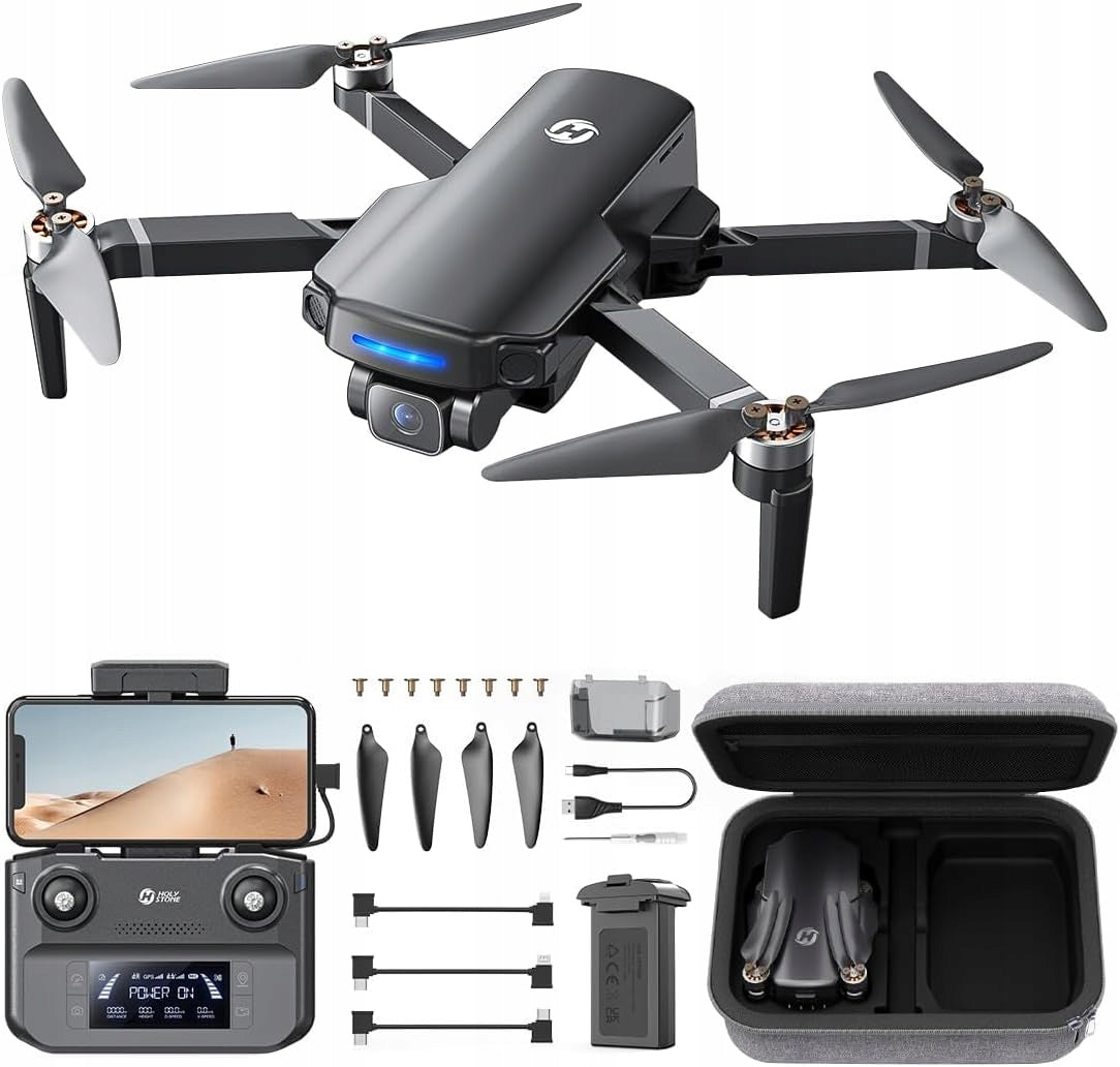 HS360S GPS drone with 4K camera, remote controlled quadrocopter with FPV transmission