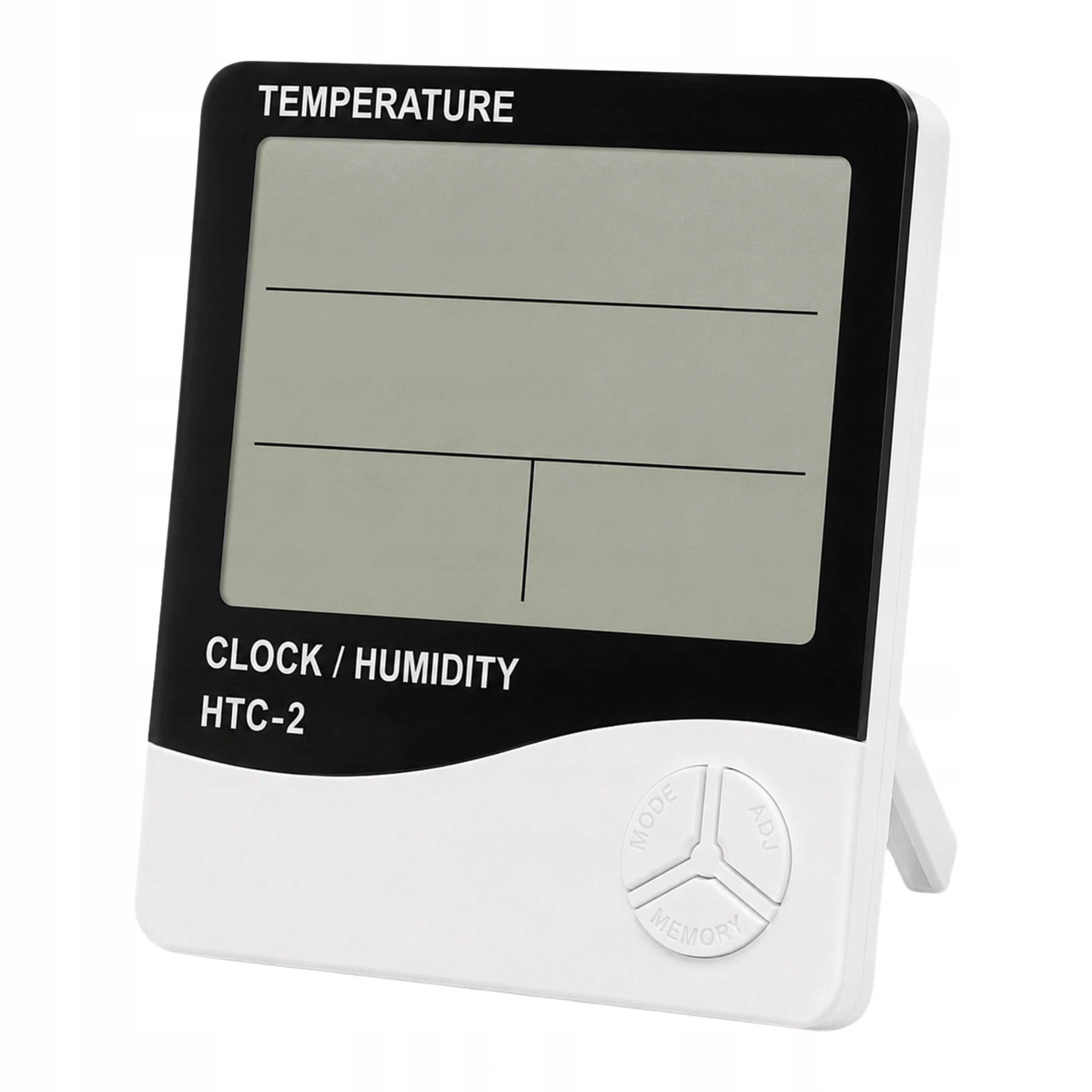 HTC-2 Weather Station with Probe - Thermometer and Home Hygrometer with Clock Manufacturer code 22143