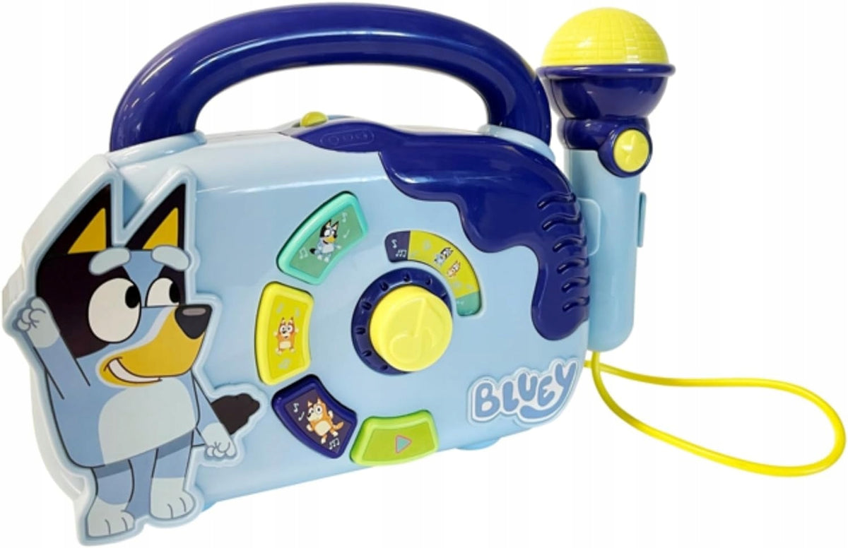HTI Bluey Boombox Karaoke Set Packaging status original