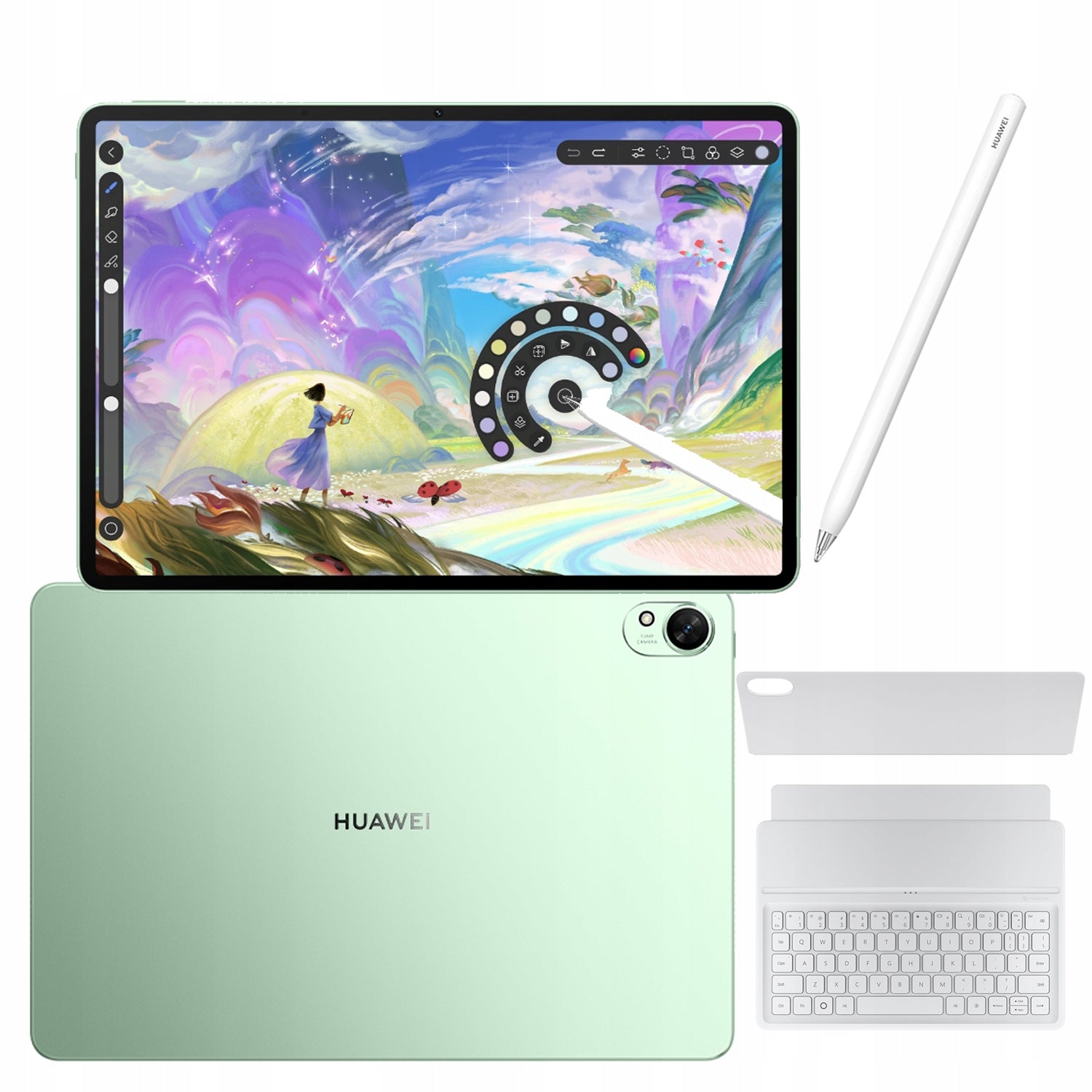 HUAWEI MatePad 11.5 S 2026 12/256GB Wi-Fi 144Hz green + Keyboard, stylus