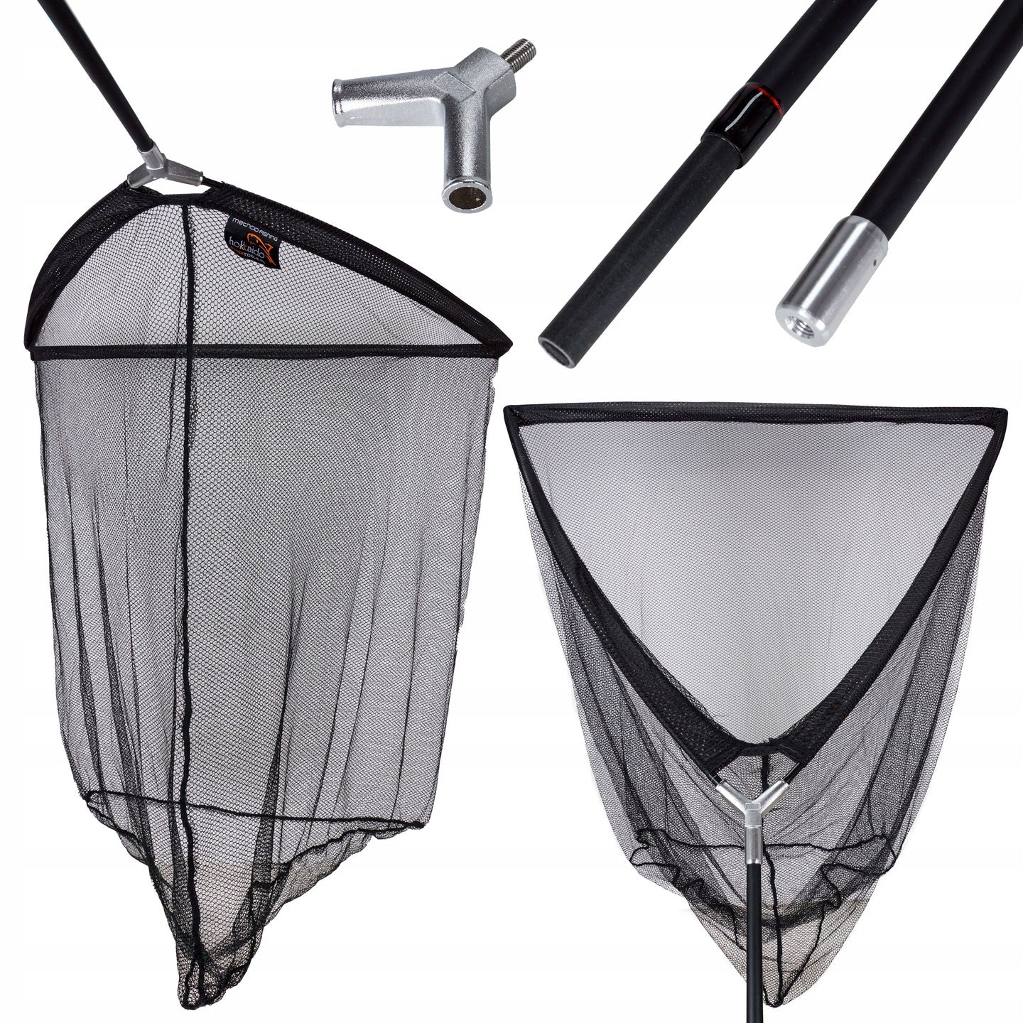 HUGE CARP LANDING NET 280CM 100X100 HOKKAIDO PREMIUM LINE PROMO Brand Hokkaido