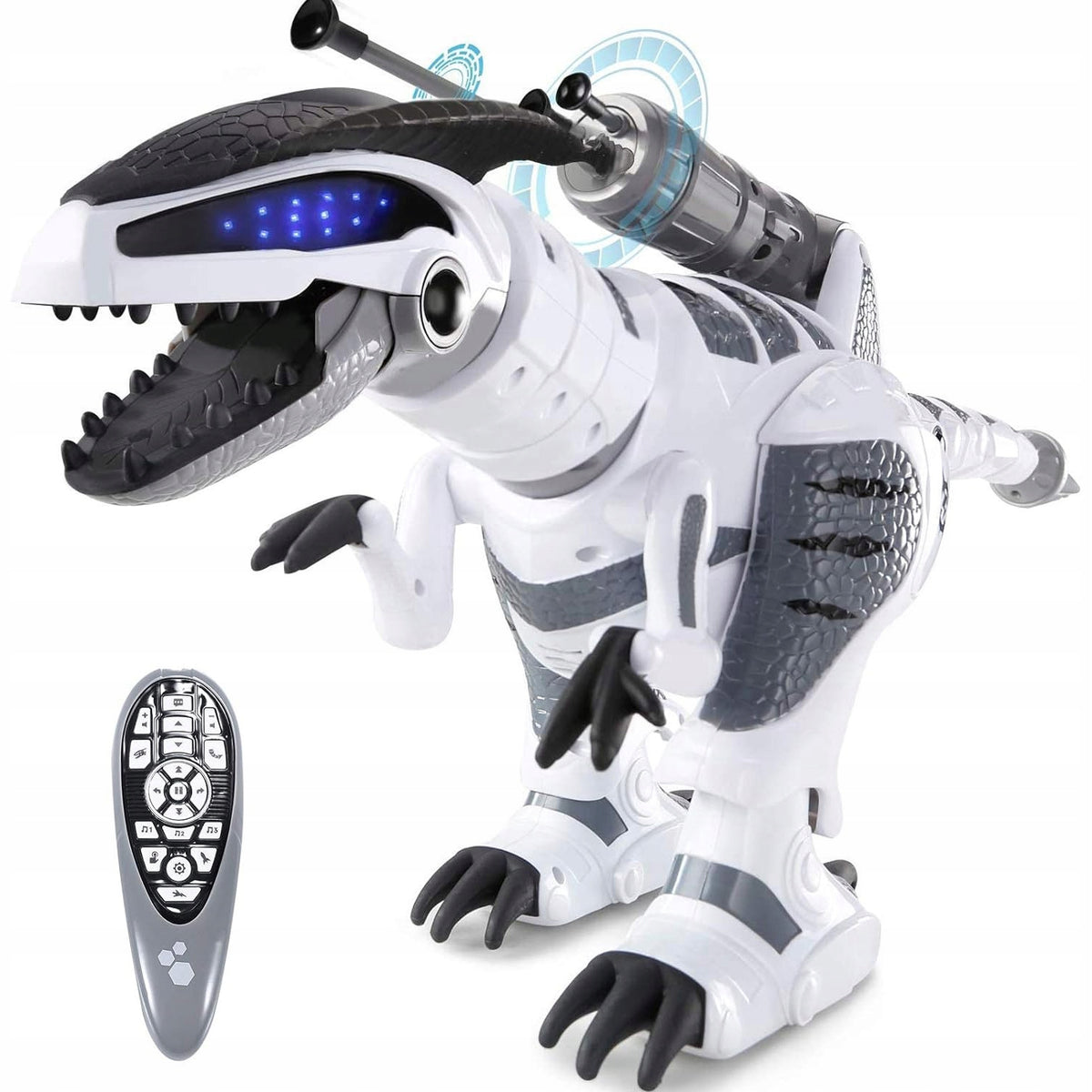 HUGE DINOSAUR CONTROLLED T-REX ROBOT INTERACTIVE SHOOTING DANCES Packaging status original