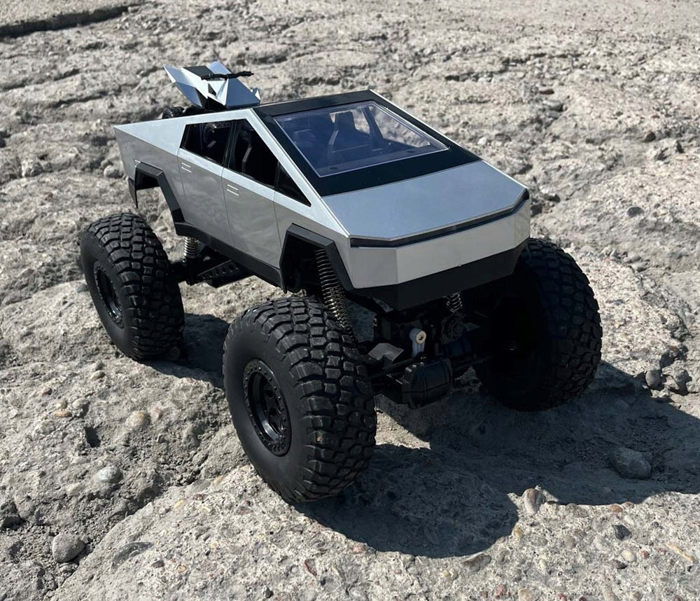 HUGE Remote Controlled Car AUTO RC OFF-ROAD 50 cm CYBER TRUCK 4X4 Packaging status original