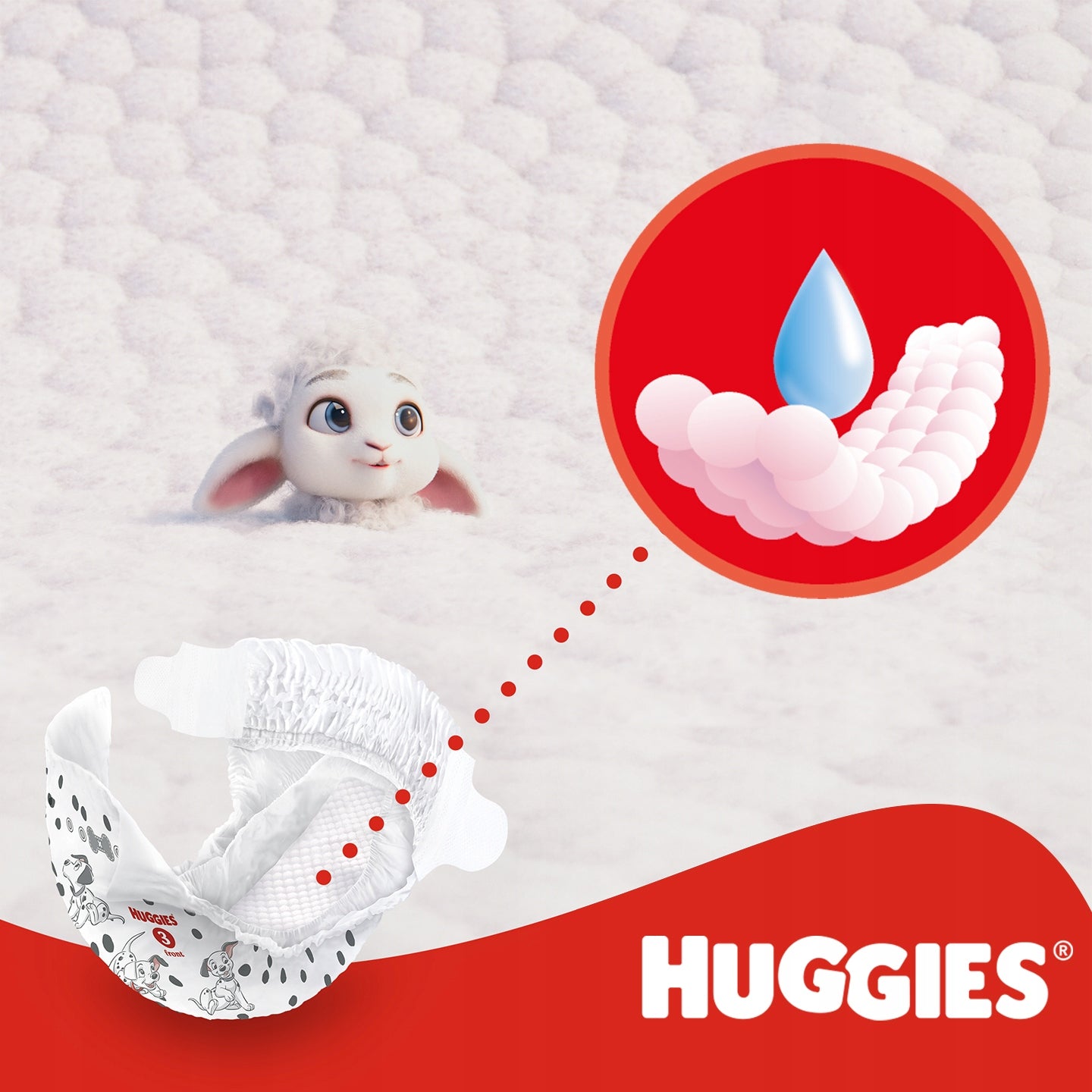 HUGGIES Diapers Little Movers Jumbo Pack size 4 (7-18 kg) 2x50pcs Manufacturer code pieluszki jednorazowe