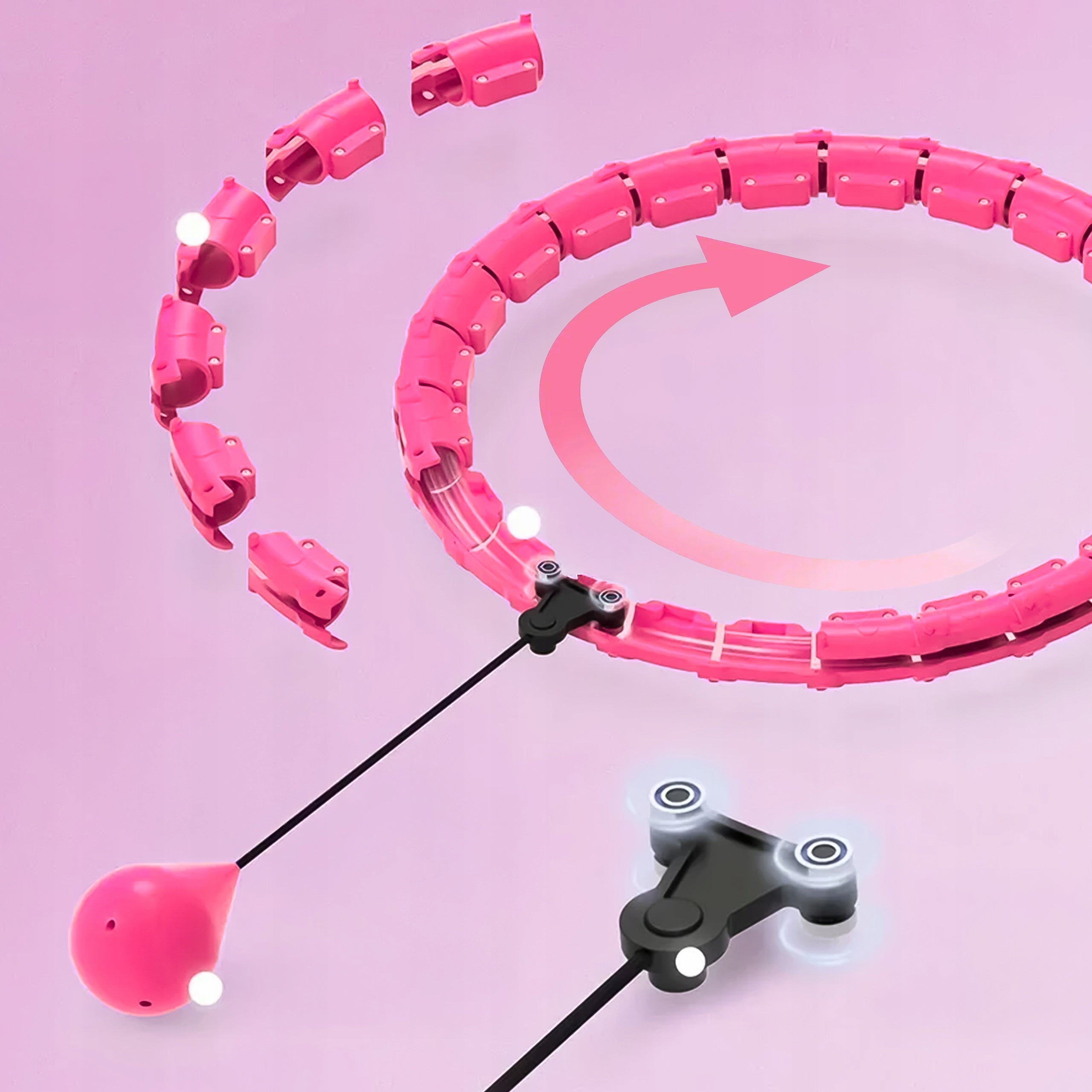 HULA HOOP FOR EXERCISE WITH LOAD Brand Xtech
