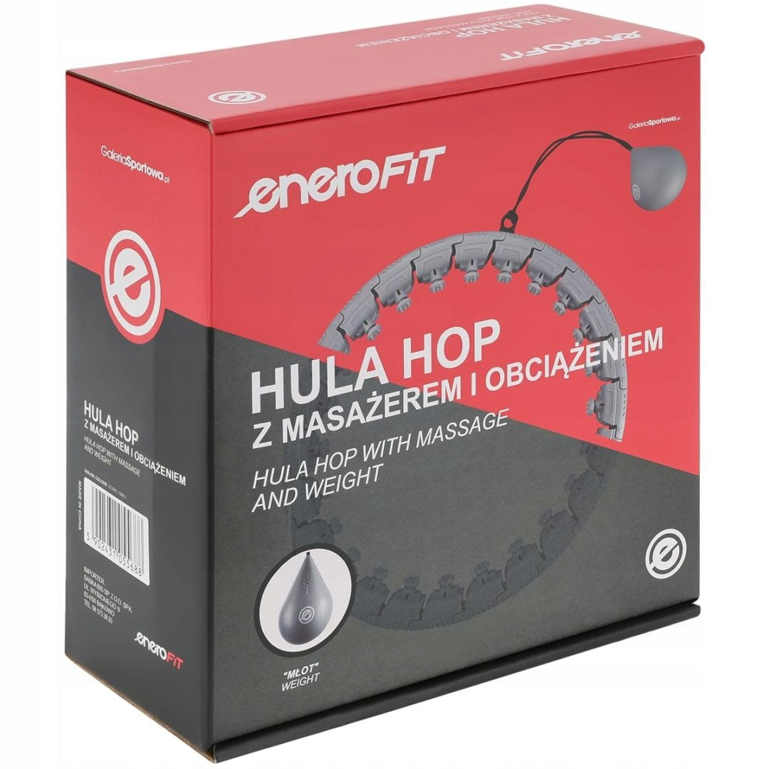 HULA HOOP WITH LOAD AND STUDS SLIMMING HULA HOOP 133cm Brand Enero