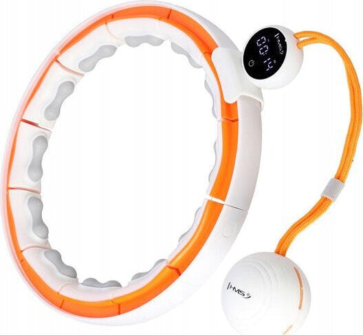 HULA HOOP WITH MAGNETS HMS HHM21 WITH TPE PROJECTIONS AND WEIGHT + COUNTER