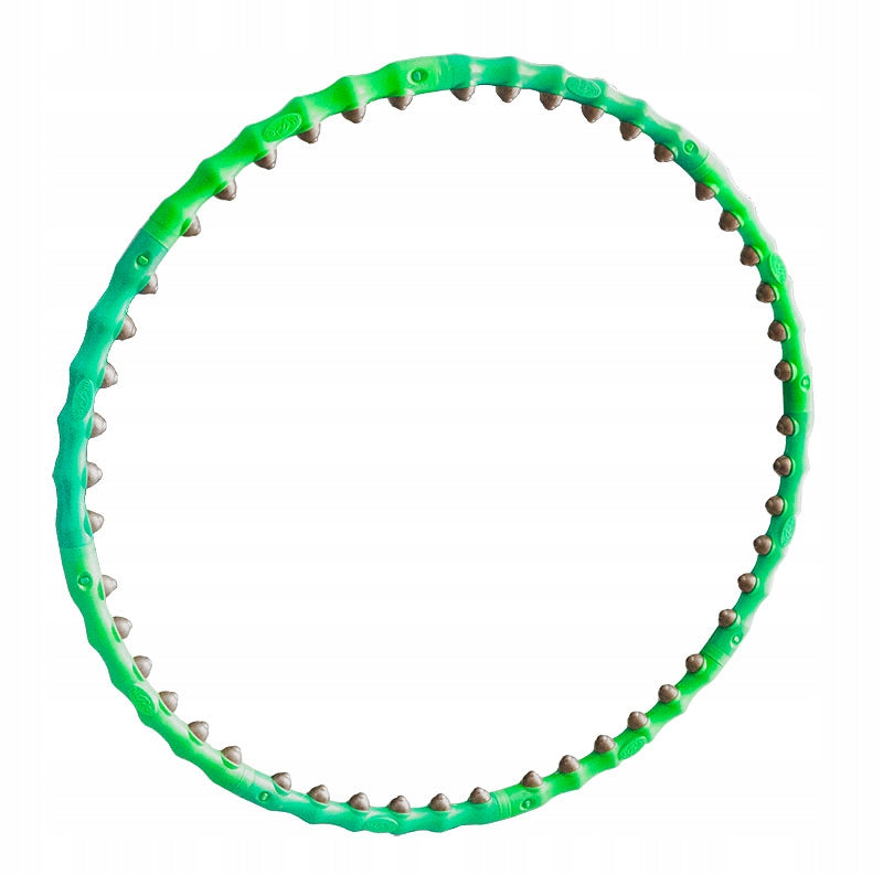 HULA HOOP WITH MASSAGE SLIMMING FOLDING FITNESS TABS 90CM 1,2kg Manufacturer code FE05011